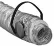 Isolierter Aluminium Schlauch SONOVAC25 102/10m